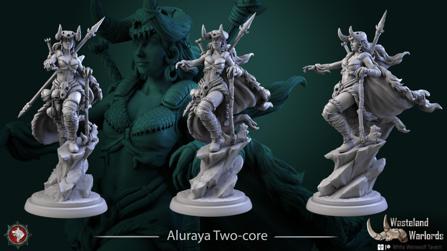 miniature Aluraya Two-Core by White Werewolf Tavern