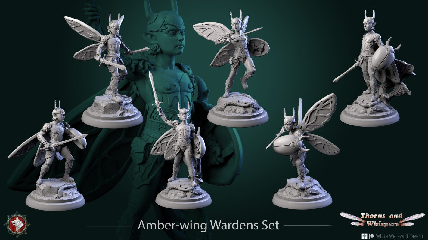 Amber-wing Warden - Set