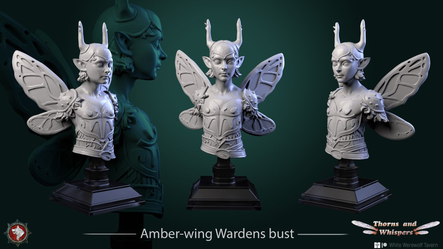 Amber-wing Warden - Bust