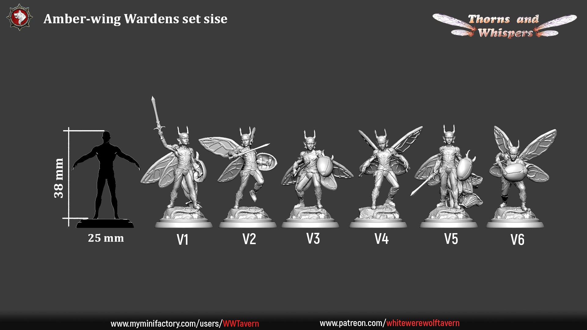 Amber-wing Warden - Set