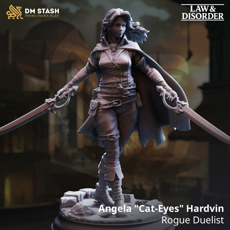 Angela Cat-Eyes Hardvin