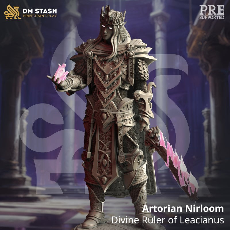 Miniature Artorian Nirloom - Divine Ruler of Leacianus by DM Stash