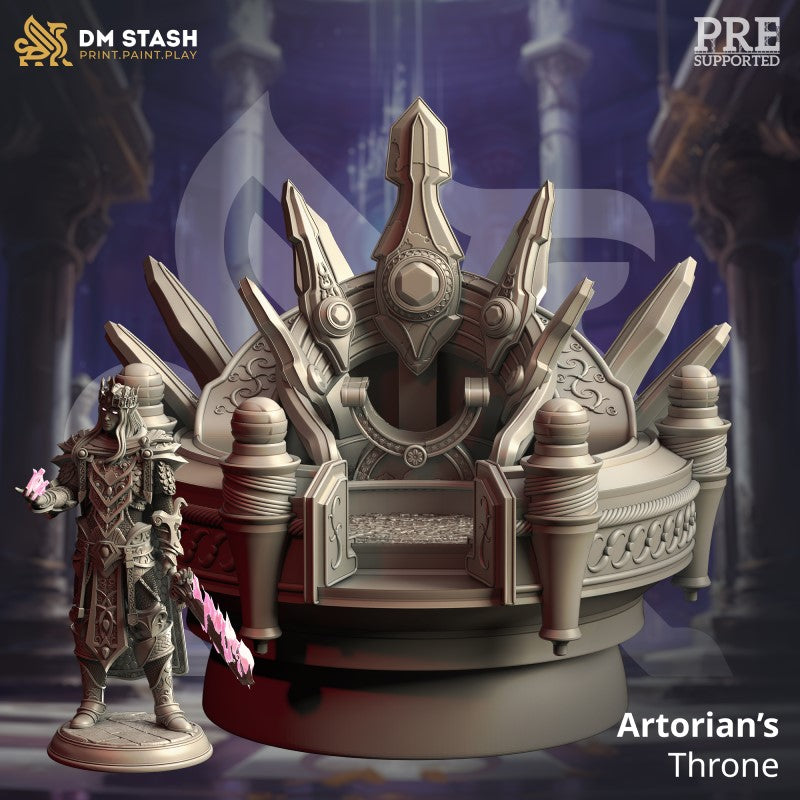 miniature Artonian's Throne by DM Stash