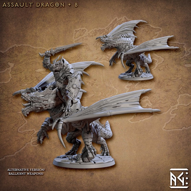 miniature Assault Dragon by Artisan Guild