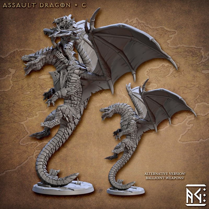 miniature Assault Dragon by Artisan Guild