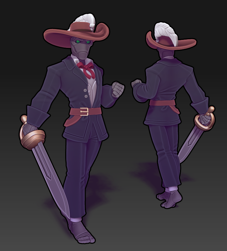 Warforged Swashbuckler