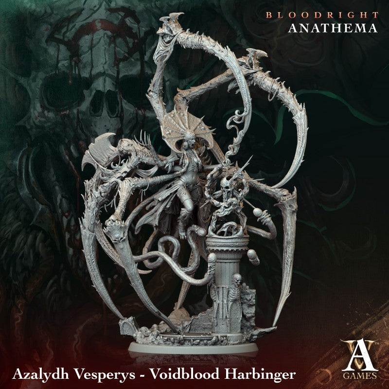 Miniature Voidblood Harbringer by Archvillain Games