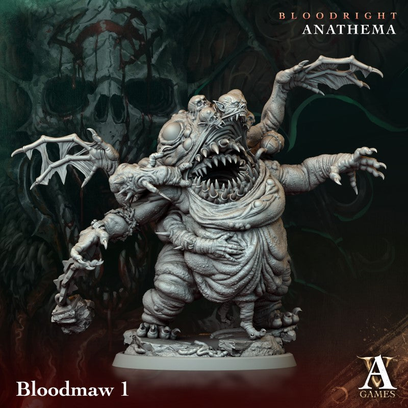 Miniature Bloodmaw by Archvillain Games