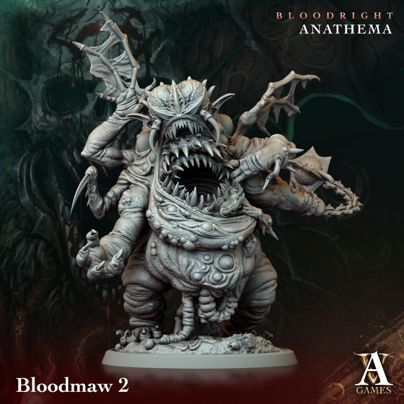 Miniature Bloodmaw by Archvillain Games