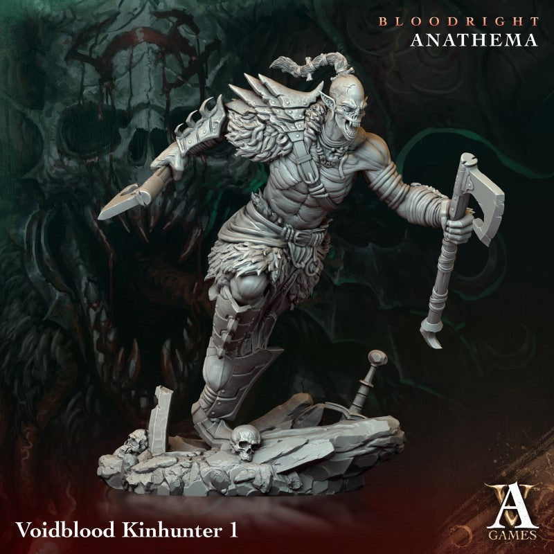 Miniature Voidblood Kinhunter by Archvillain Games