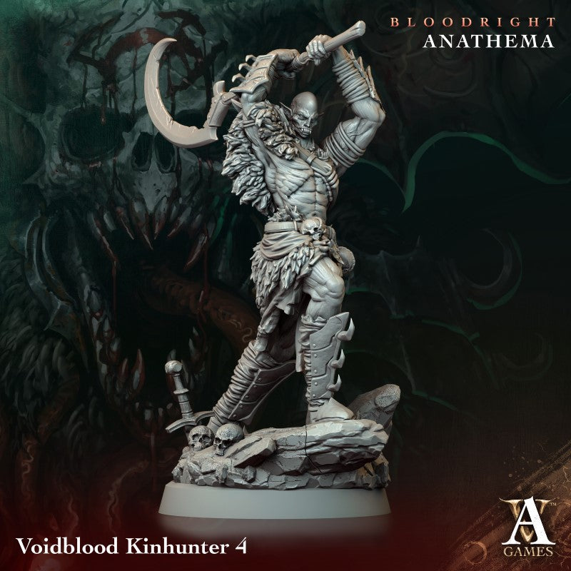 Miniature Voidblood Kinhunter by Archvillain Games