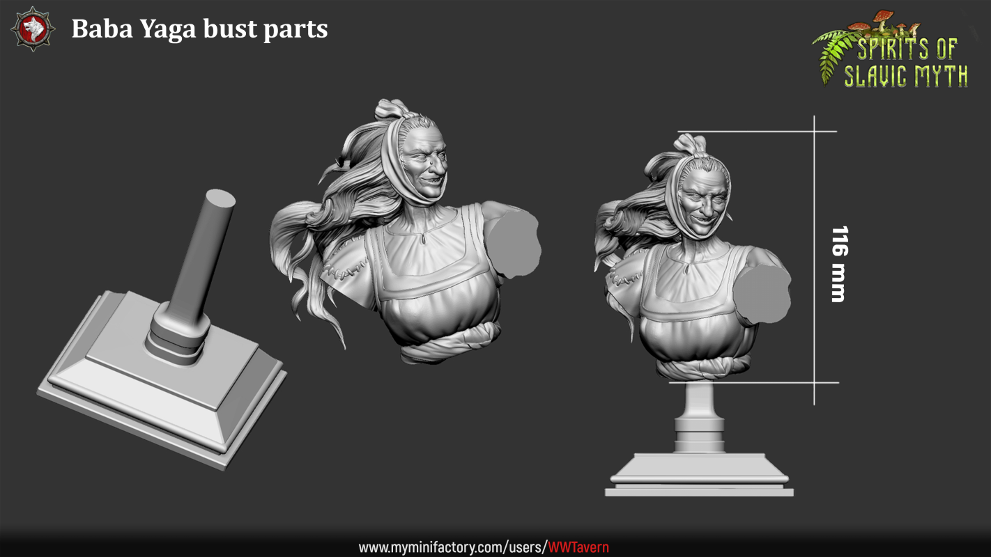 Baba Yaga - Bust