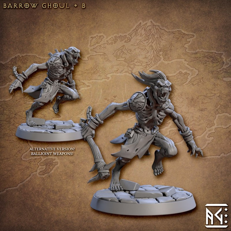 miniature Barrow Ghouls by Artisan Guild