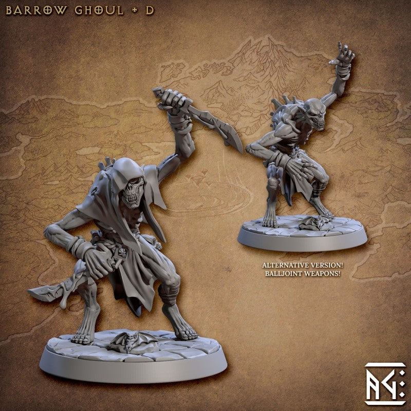 miniature Barrow Ghouls by Artisan Guild