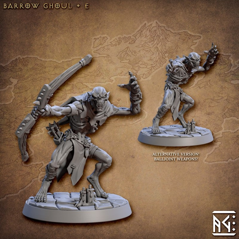 miniature Barrow Ghouls by Artisan Guild