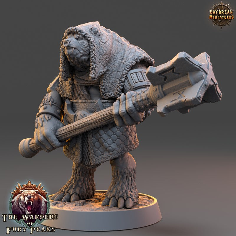 miniature Basher Cree by Daybreak Miniatures