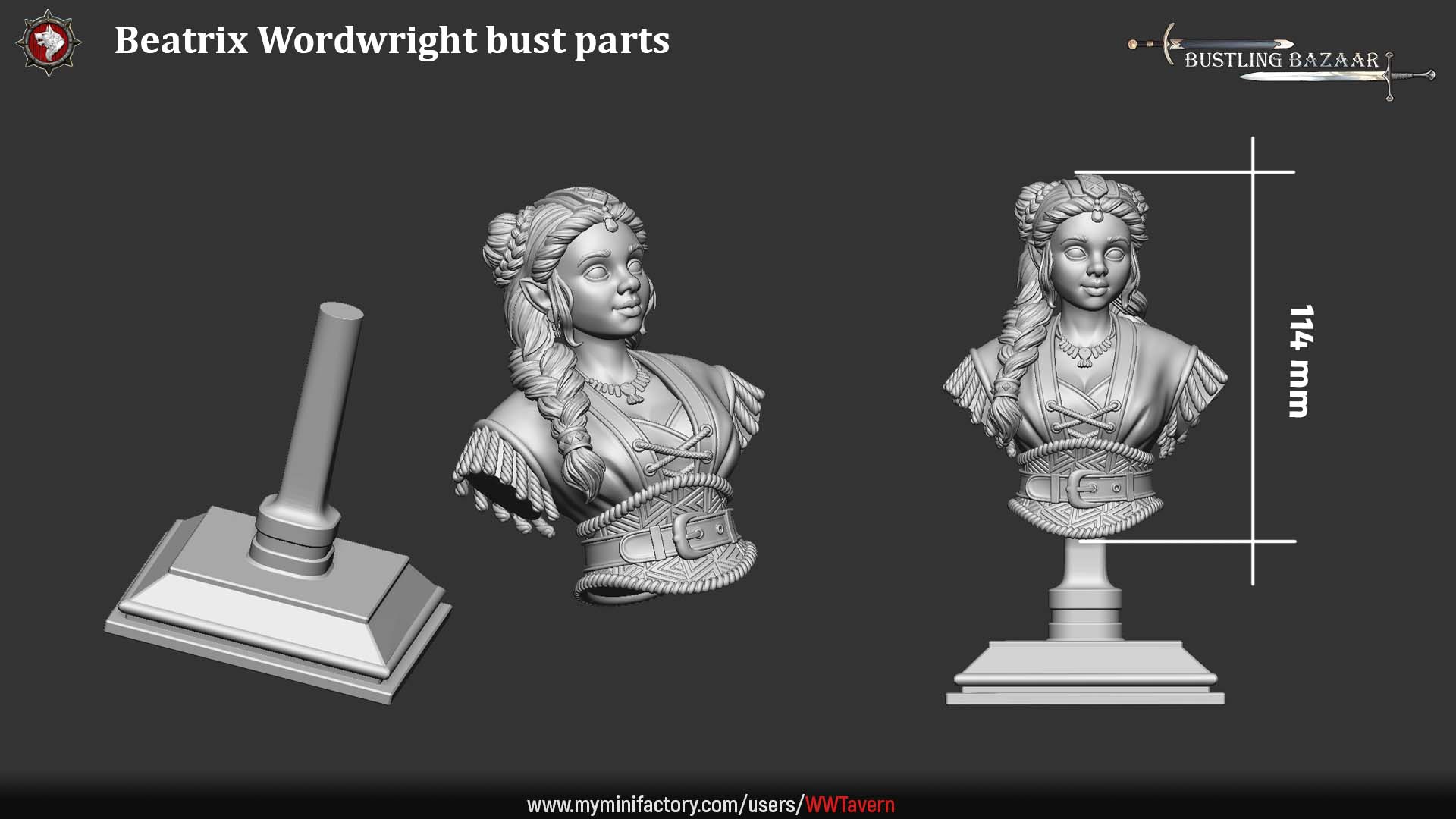 Beatrix Wordwright - Bust