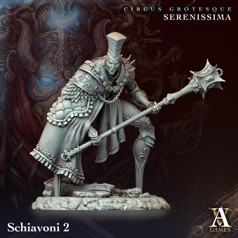 miniature Schiavoni by Archvillain Games