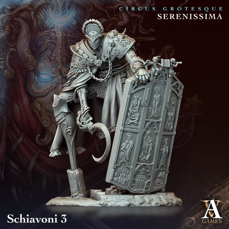 miniature Schiavoni by Archvillain Games