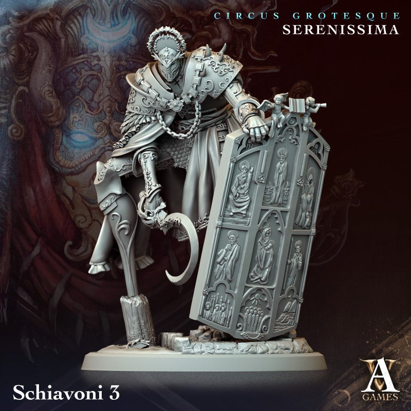 miniature Schiavoni by Archvillain Games