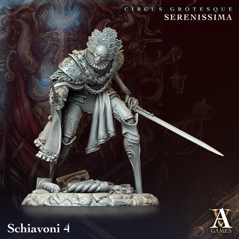 miniature Schiavoni by Archvillain Games