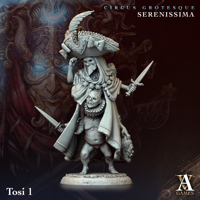 miniature Tosi by Archvillain Games