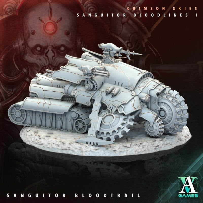 Miniature Sanguitor Bloodtrail by Archvillain Games Sci Fi