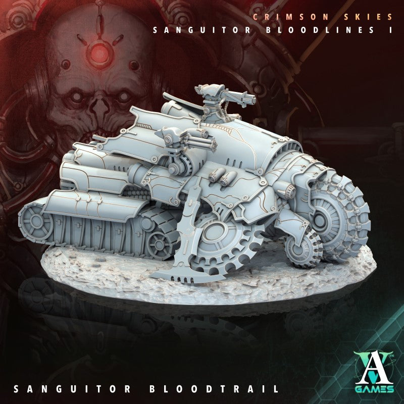 Miniature Sanguitor Bloodtrail by Archvillain Games Sci Fi