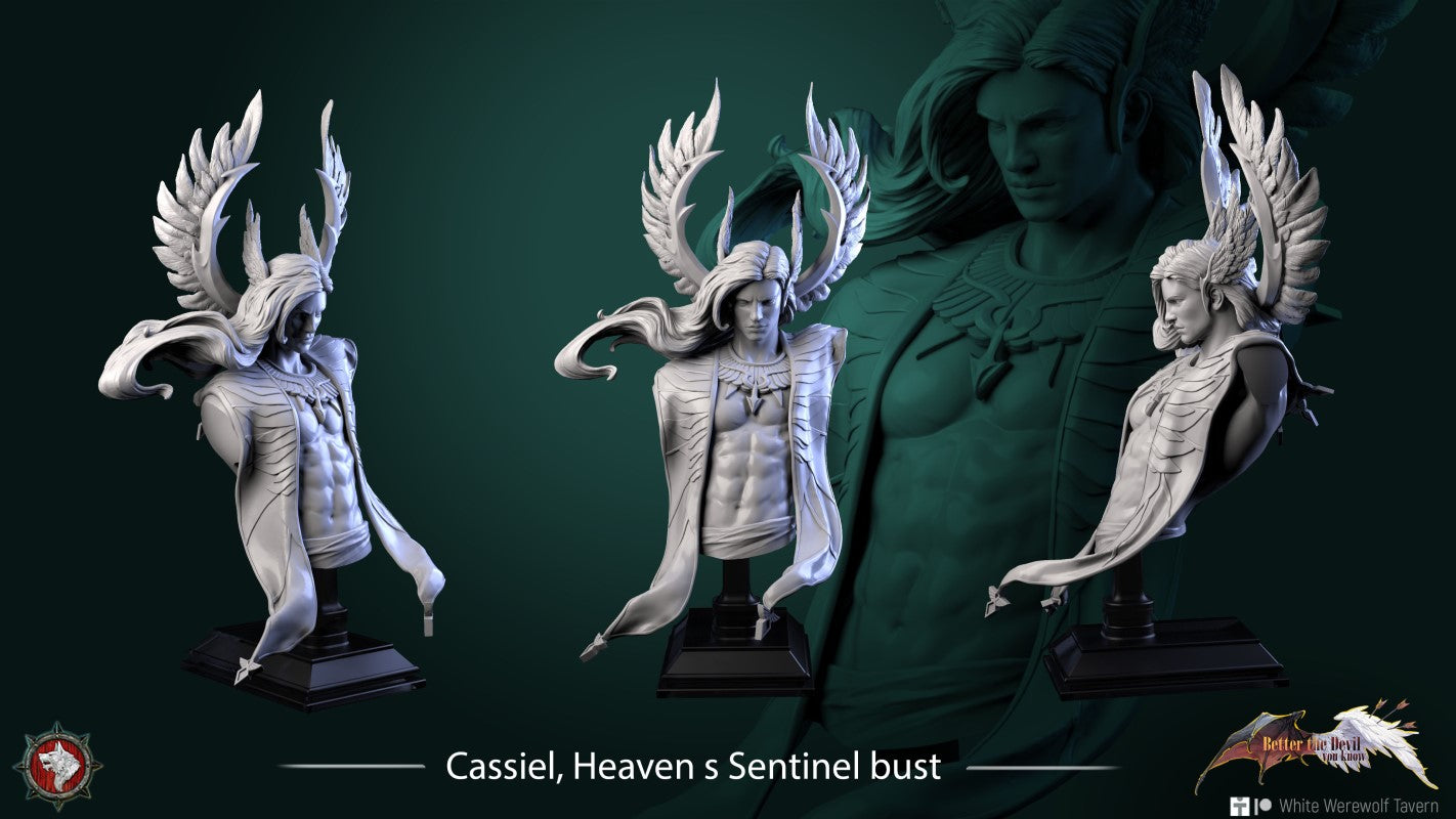 Cassiel - Heaven's Sentinel - Bust