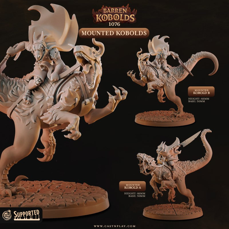 Mounted Kobolds