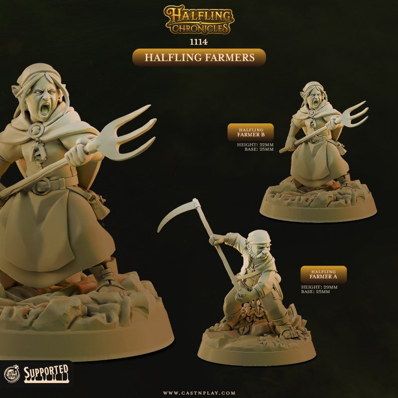 Halfling Farmers