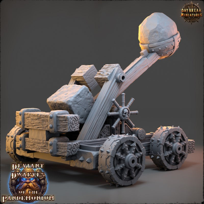Miniature Catapult of the Deviants by Daybreak Miniatures