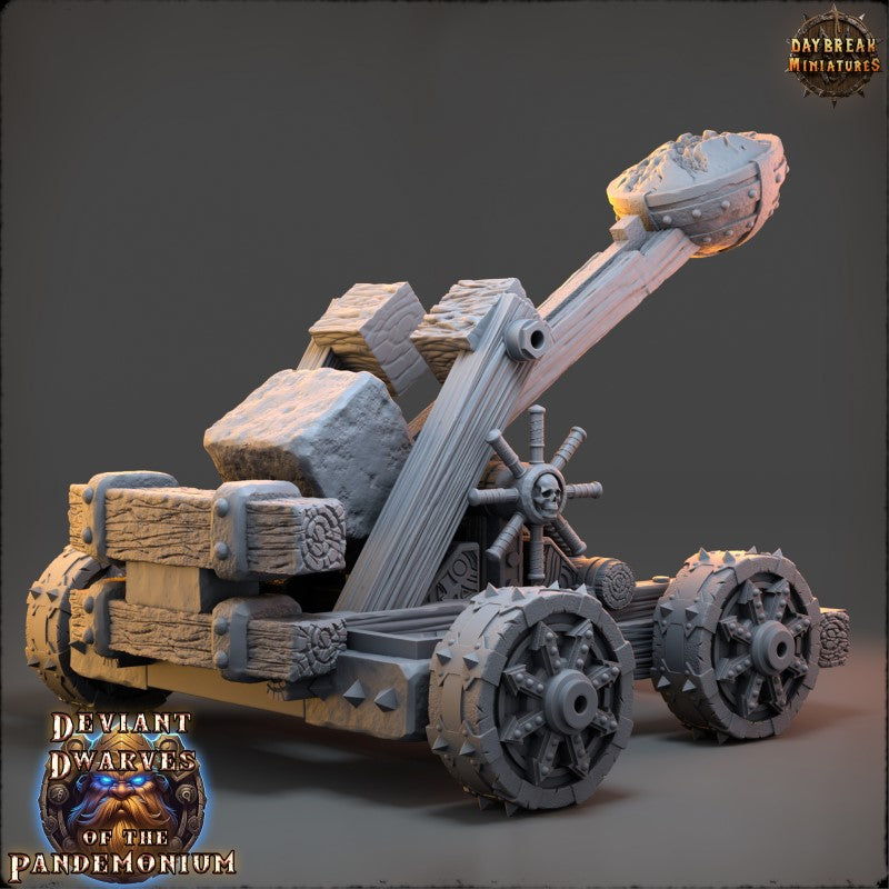 Miniature Catapult of the Deviants by Daybreak Miniatures