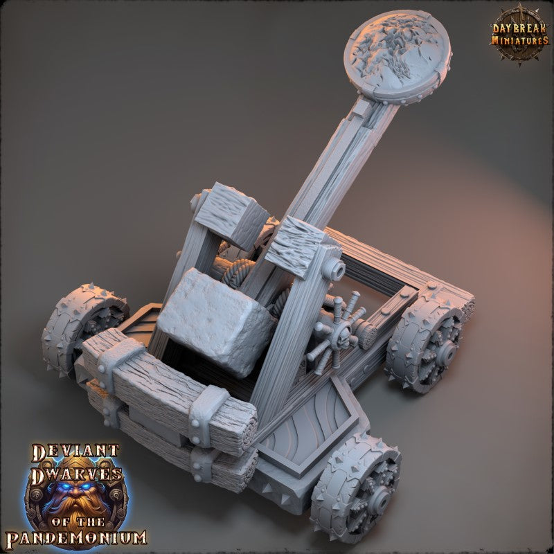 Miniature Catapult of the Deviants by Daybreak Miniatures