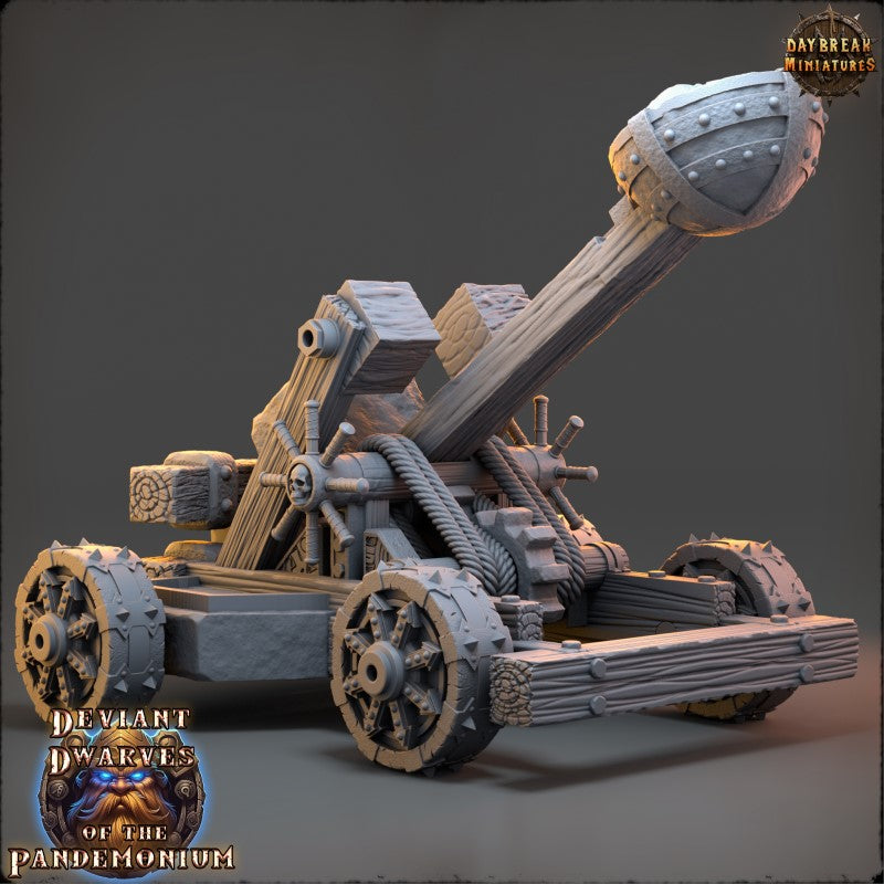 Miniature Catapult of the Deviants by Daybreak Miniatures