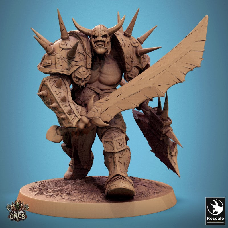 Brutal Orc - Sword Axe Walk Forward