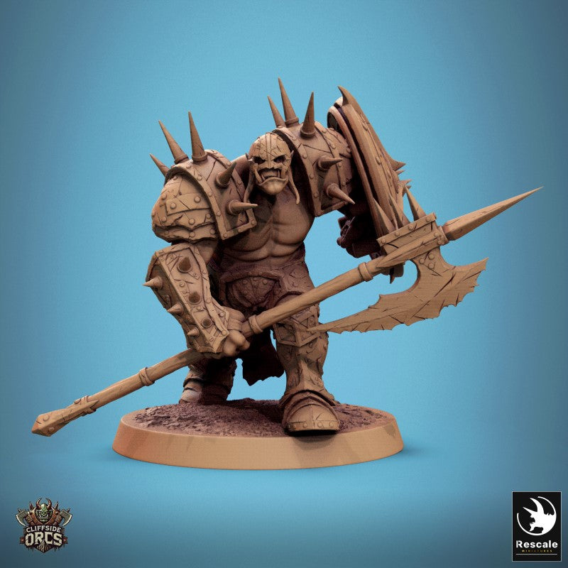 Infantry Orc - Spear Shield Forward