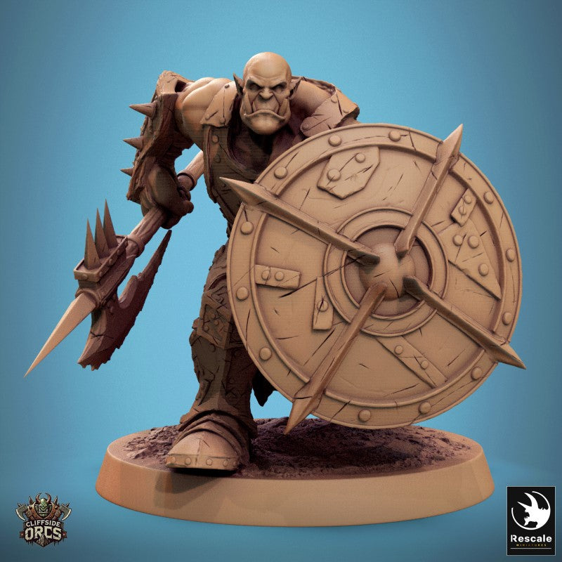 Infantry Orc - Spear Shield Ready