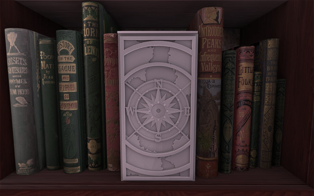 Booknooks - Compass - FDM