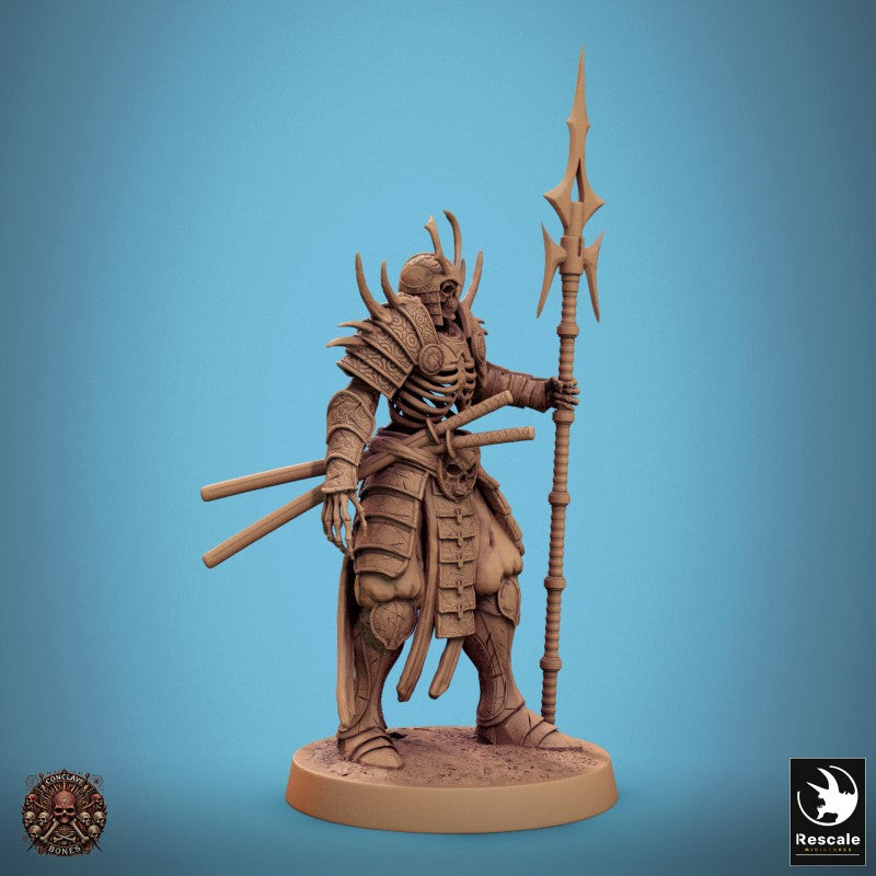 Oriental Skeleton - Spear Guard