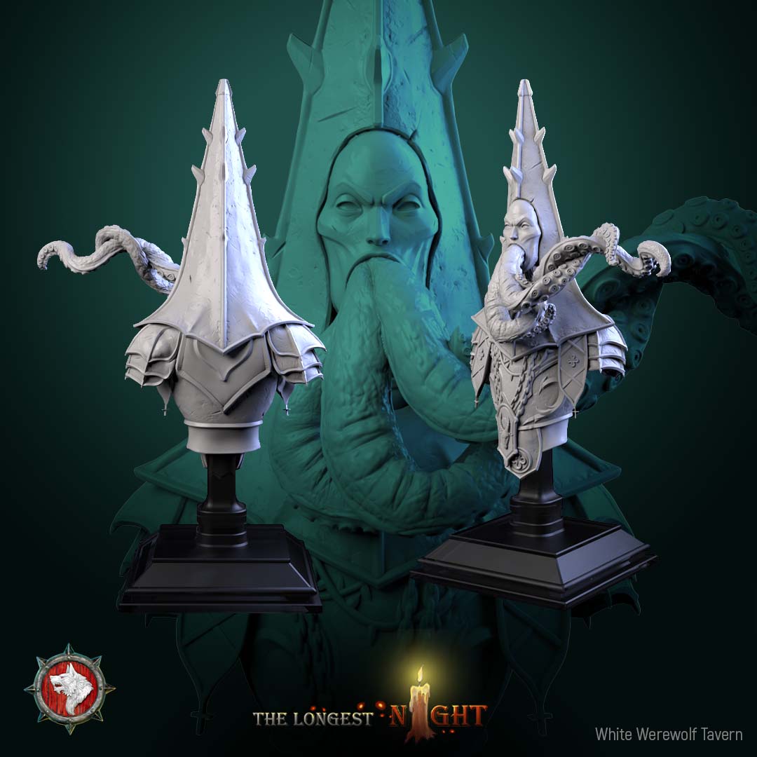 Cursed Priest - Bust