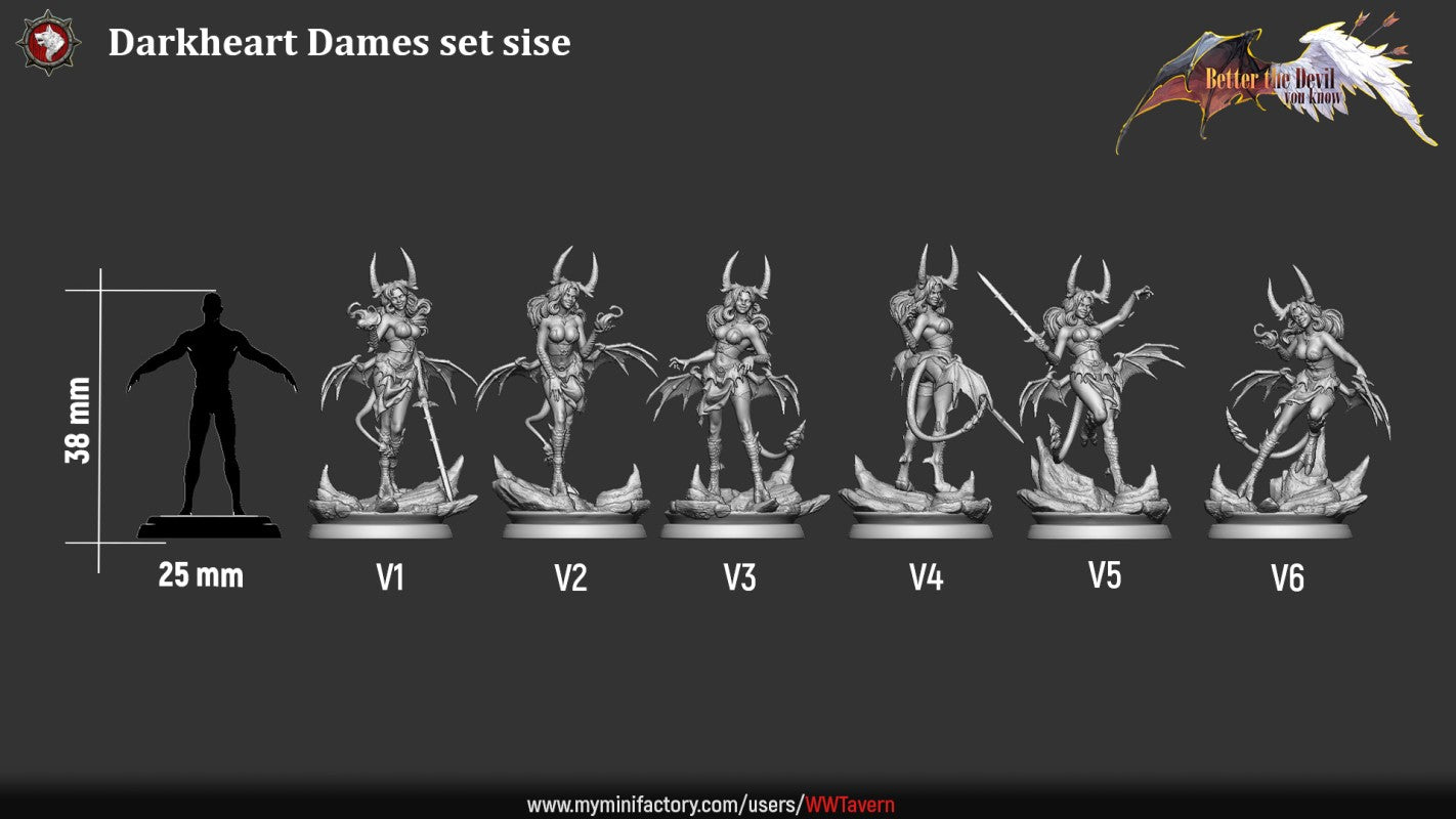 Darkheart Dame - V2