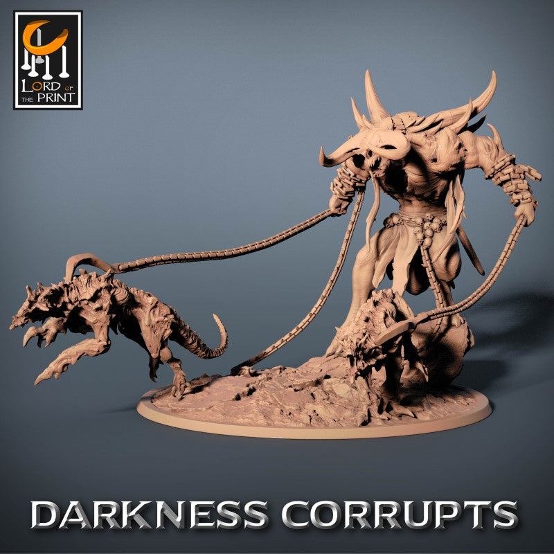 miniature Darknight Infernal Tamer by Lord of the Print