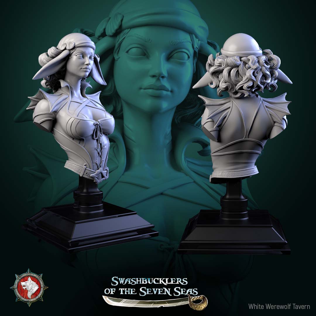 Delphinid Raider - Bust