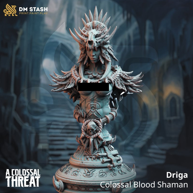 Driga - Colossal Blood Shaman - Bust