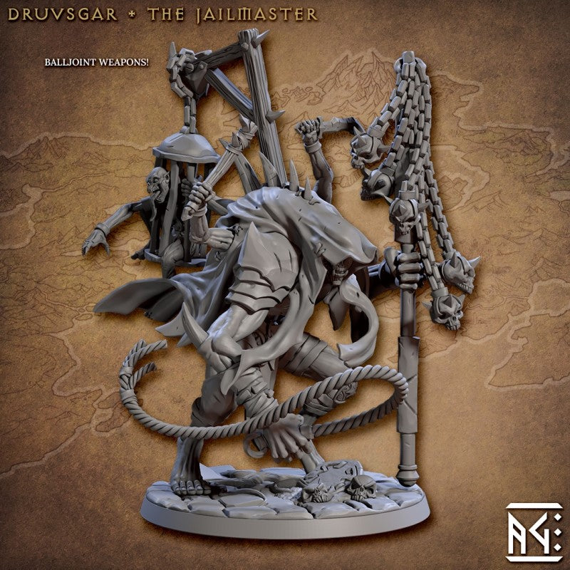 miniature Druvsgar the Jailmaster by Artisan Guild