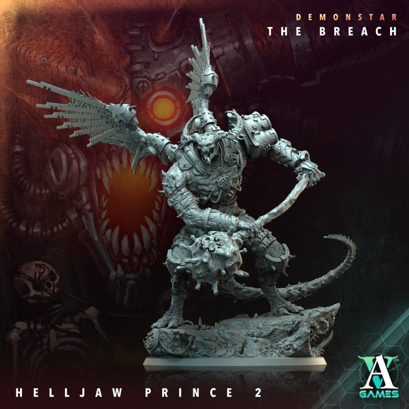 Helljaw Prince - Pose 2