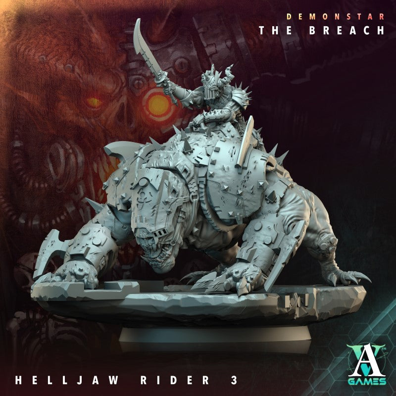 Helljaw Rider - Pose 3