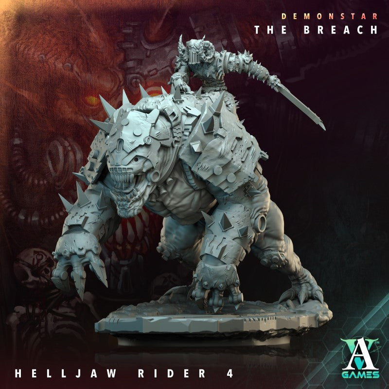 Helljaw Rider - Pose 4