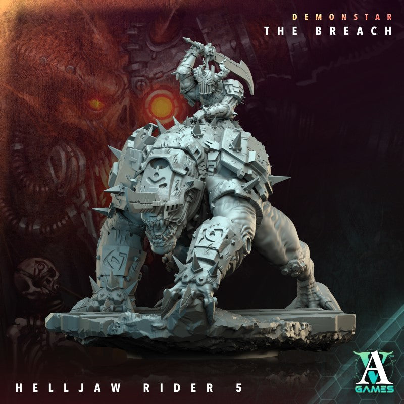 Helljaw Rider - Pose 5